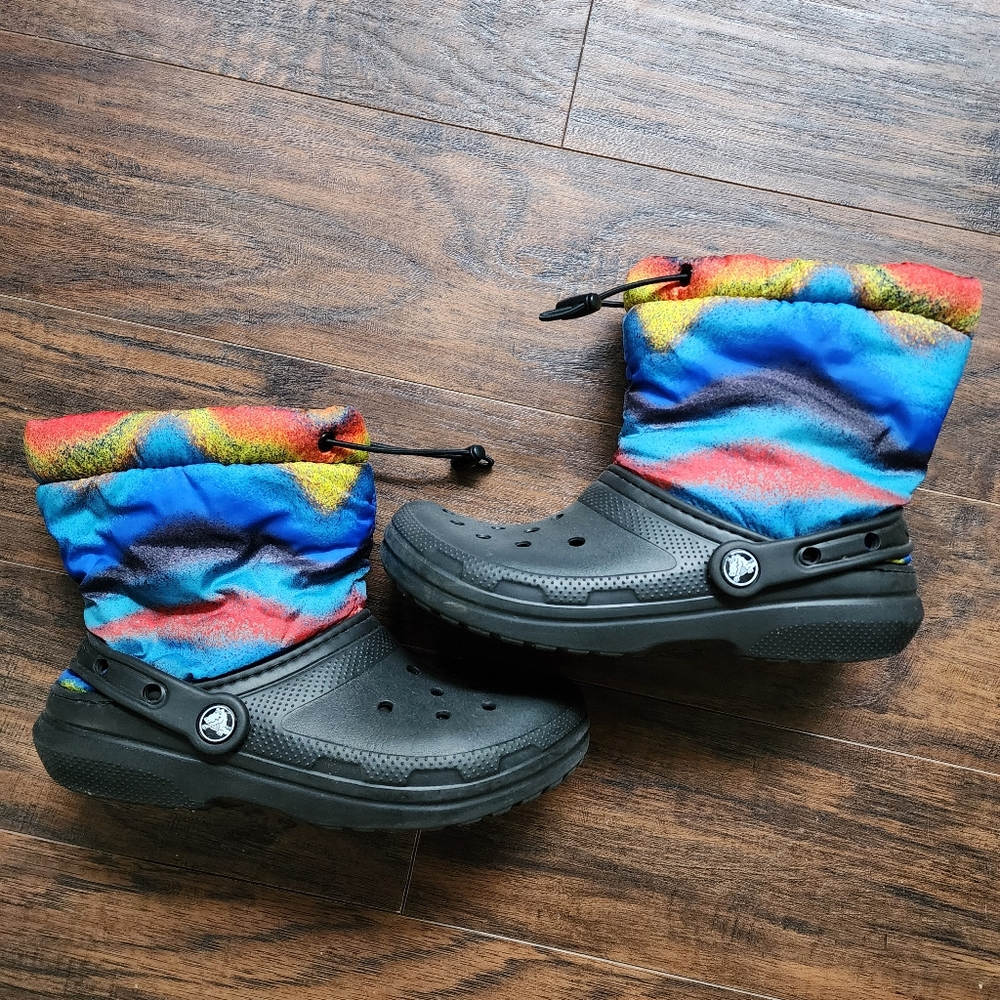 Crocs Kid's Classic Lined Neo Puff Winter Boots